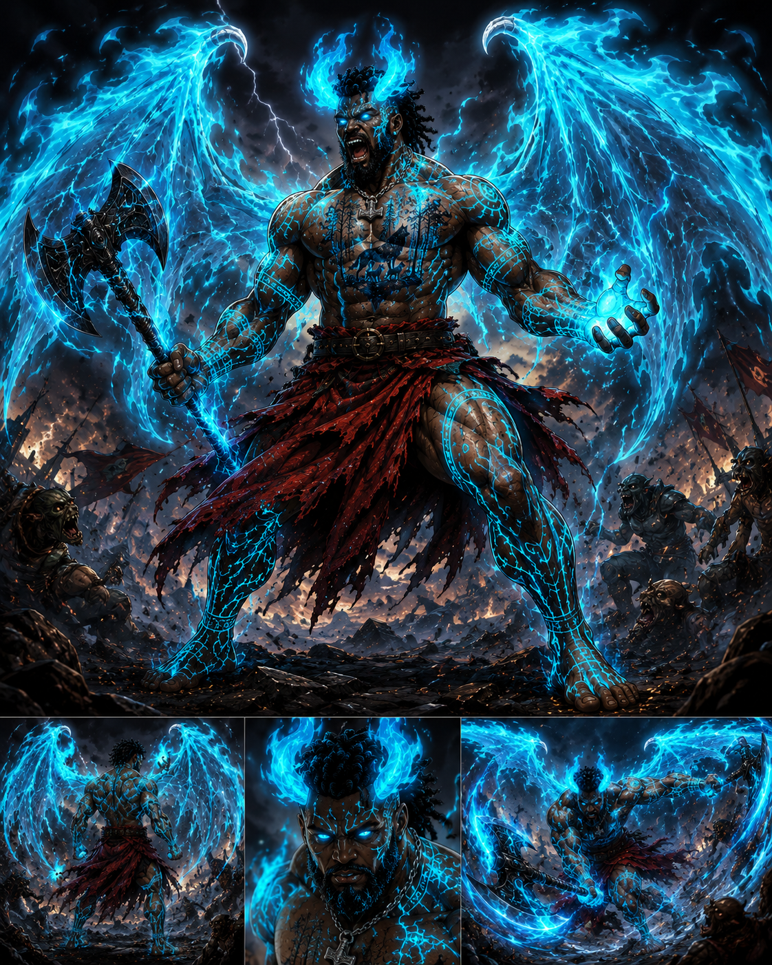 Ulfnir as Dragonfire Ashbound