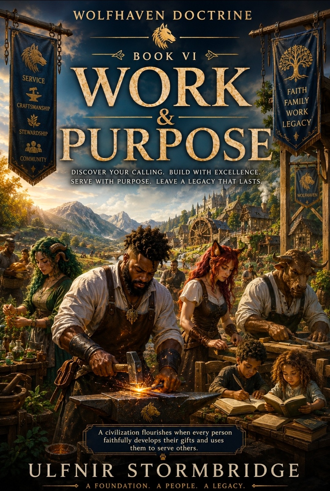 Work & Purpose cover artwork